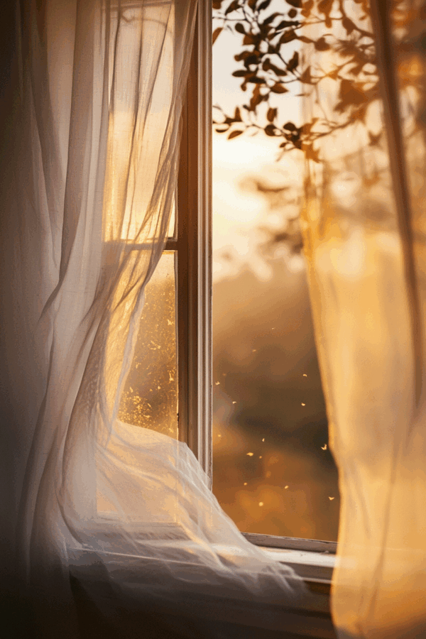Fenêtre ouverte - Golden hour