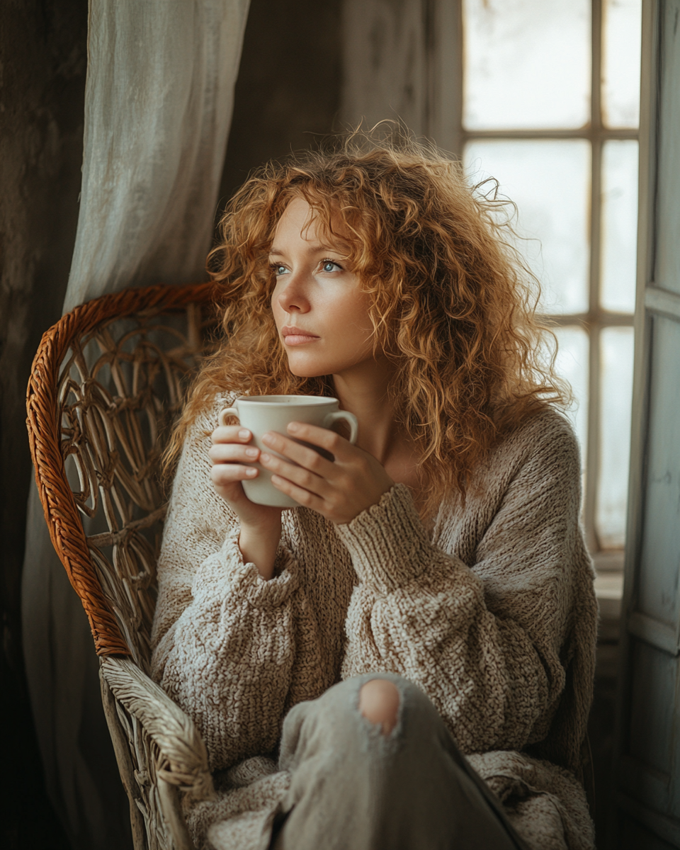 Femme soucieuse, épuisée, qui cherche des solutions